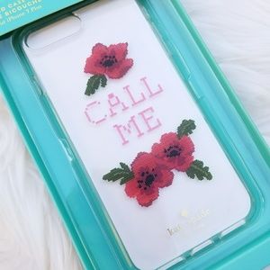 Kate Spade Needle Call Me Flower iPhone 7 Plus